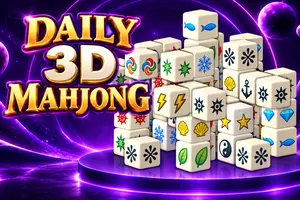 Daily 3D Mahjong